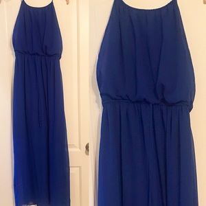 Gorgeous royal blue dress